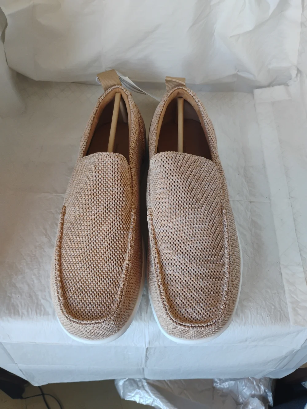 Men's Casual Slip-On Loafers in Tan